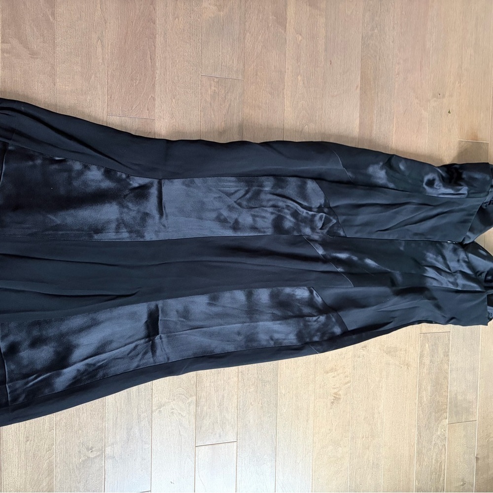 Vintage Alyce Designs Black Midi Dress 90s - Picture 5 of 8